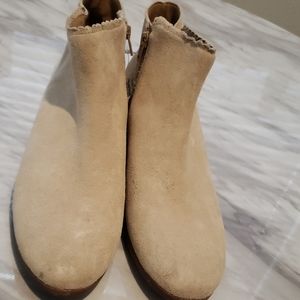 Tan Suede Boots